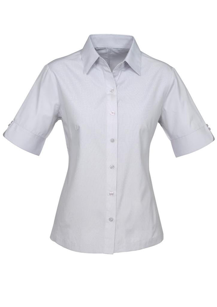 Biz Collection-Biz Collection Ladies Ambassador Shirt-3/4 Sleeve-Silver Grey / 6-Corporate Apparel Online - 4