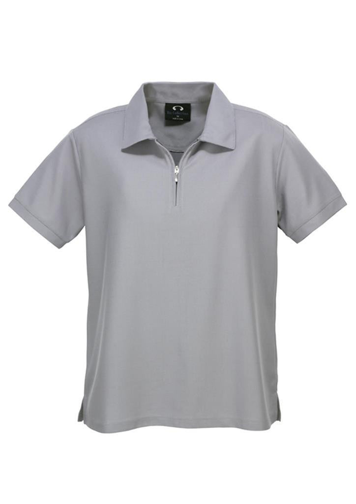 Biz Collection-Biz Collection Ladies Micro Waffle Polo-Silver Grey / 8-Corporate Apparel Online - 6