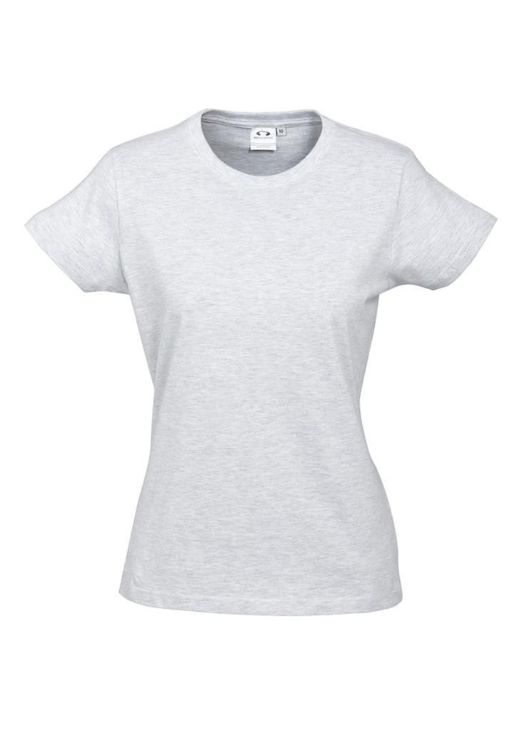 Biz Collection-Biz Collection Ladies Ice Tee 2nd  ( 10 Colour )-Snow Marle / 6-Corporate Apparel Online - 11