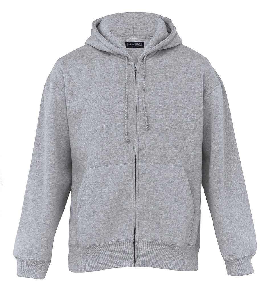 Gear For Life-Gear For Life Mens Zip Hoodie-Grey Marle / S-Corporate Apparel Online - 3