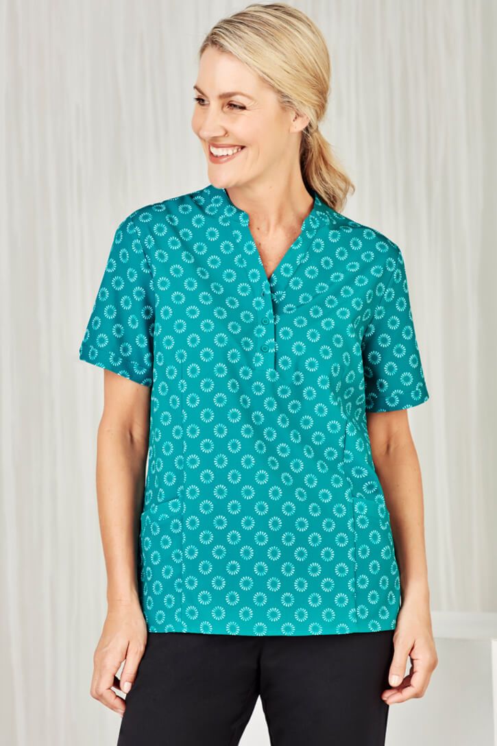 Biz-Care-Women's-Florence-Daisy-Print-Tunic