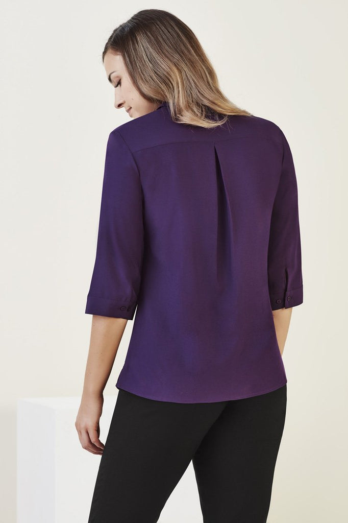 Biz Care Womens Florence 3/4 Sleeve Shirt (CS951LT)