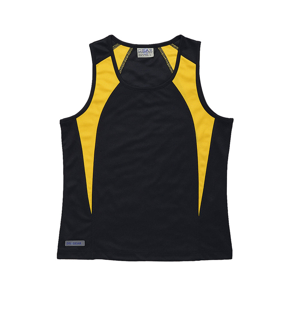 Gear For Life Dri Gear Womens Spliced Zenith Singlet (WDGSS)