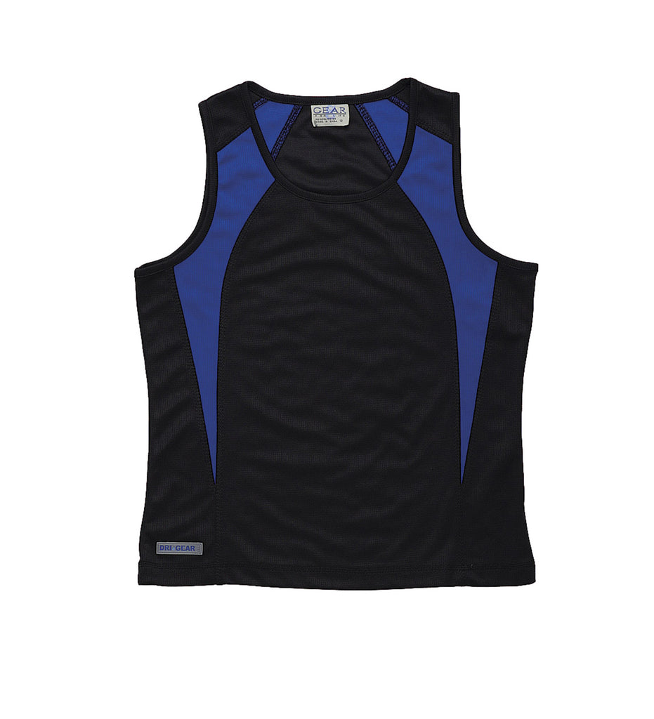 Gear For Life Dri Gear Womens Spliced Zenith Singlet (WDGSS)