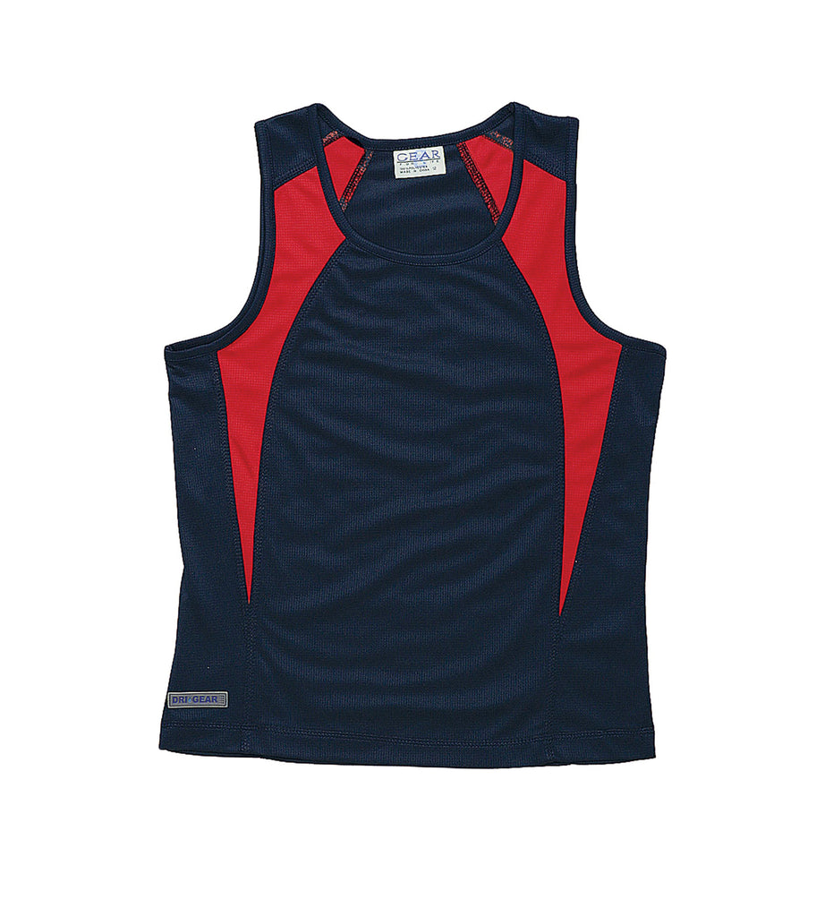 Gear For Life Dri Gear Womens Spliced Zenith Singlet (WDGSS)