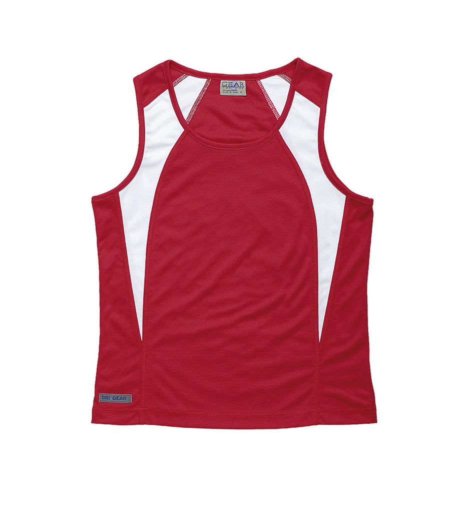 Gear For Life Dri Gear Womens Spliced Zenith Singlet (WDGSS)