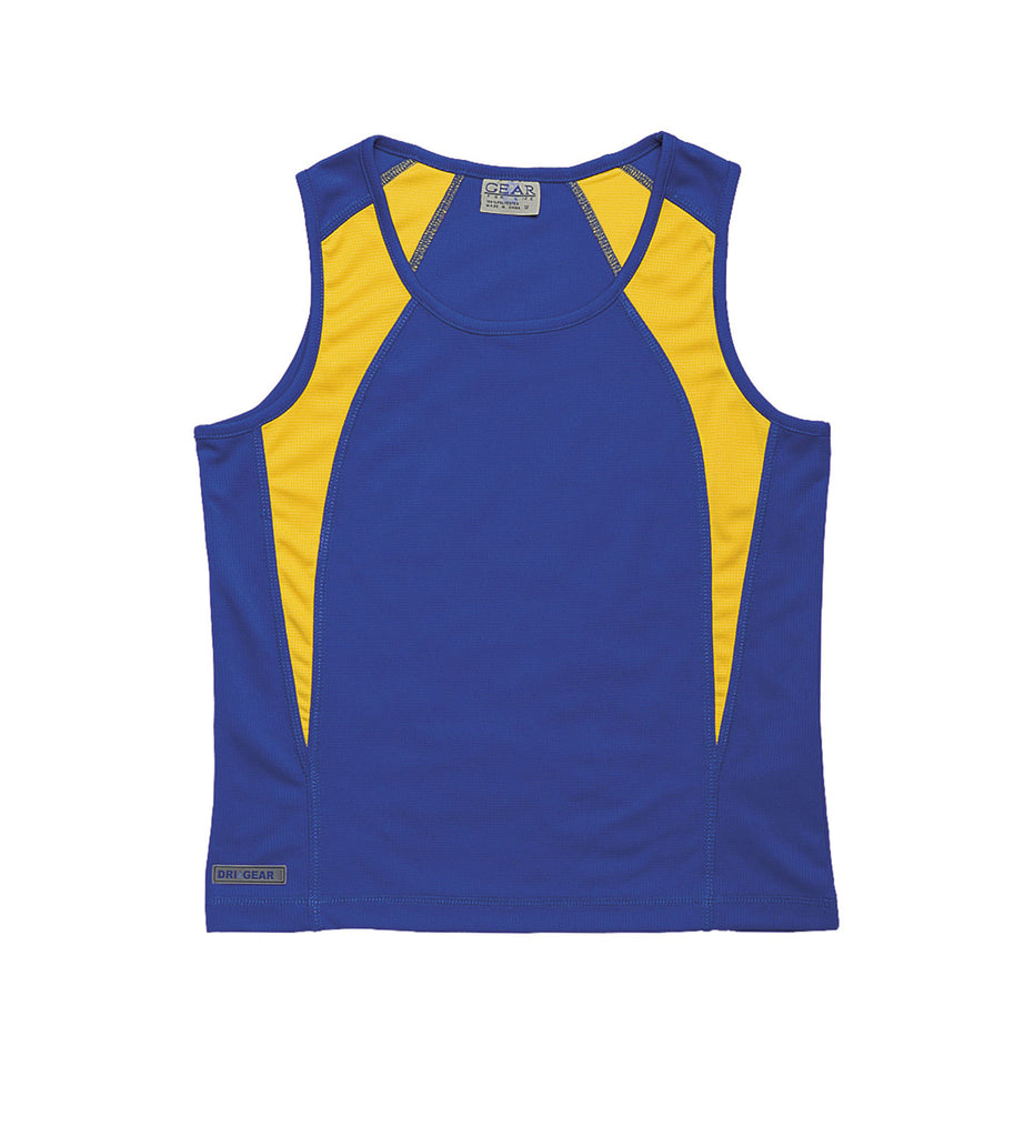 Gear For Life Dri Gear Womens Spliced Zenith Singlet (WDGSS)