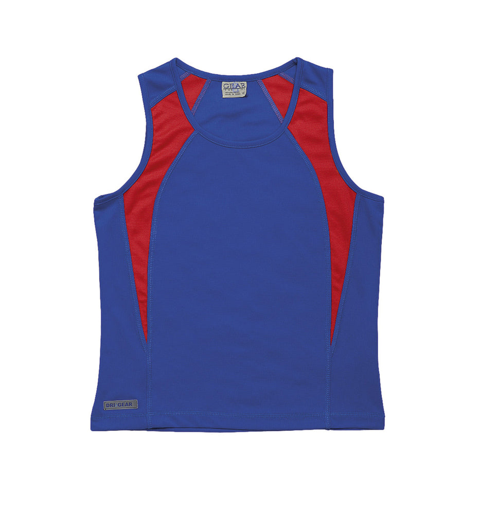 Gear For Life Dri Gear Womens Spliced Zenith Singlet (WDGSS)