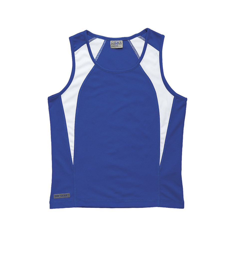 Gear For Life Dri Gear Womens Spliced Zenith Singlet (WDGSS)