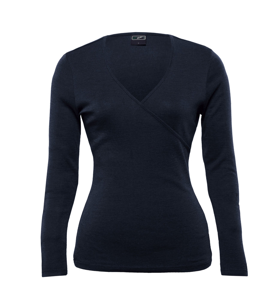 Gear For Life-Gear For Life Merino Crossover Top – Womens-Navy / 10-Corporate Apparel Online - 3