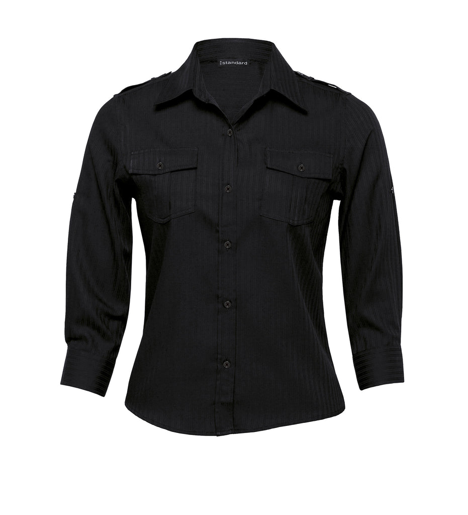 Gear For Life-Gear For Life The Denison Shirt – Womens-Black / 8-Corporate Apparel Online - 2
