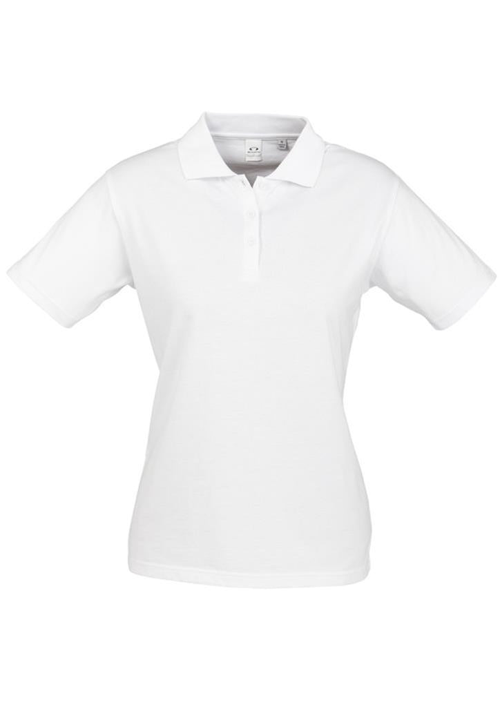Biz Collection-Biz Collection Ladies Ice polo-White / 8-Corporate Apparel Online - 4
