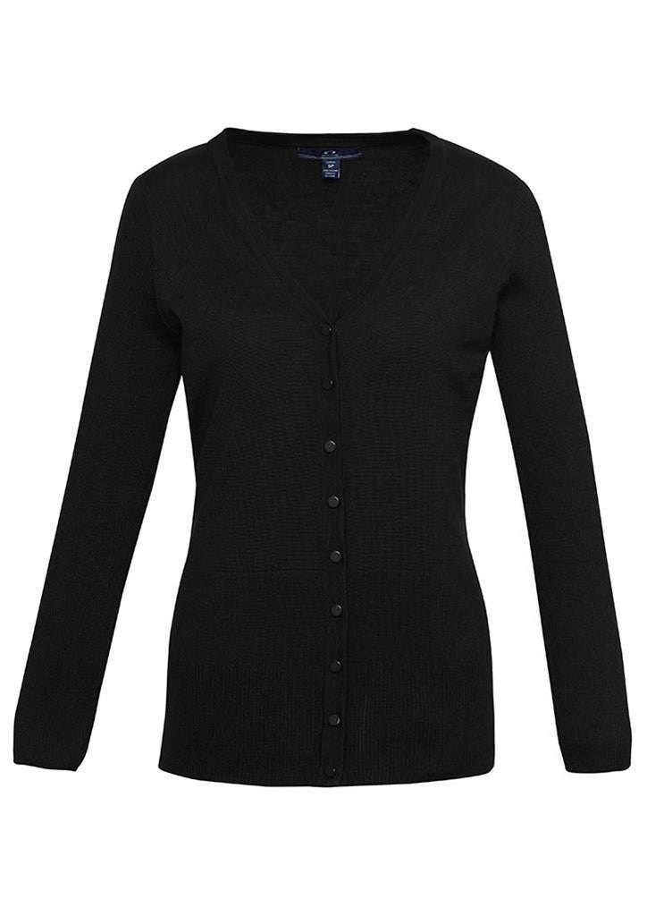 Biz Collection-Biz Collection Ladies Milano Cardigan-Black / S-Corporate Apparel Online - 2