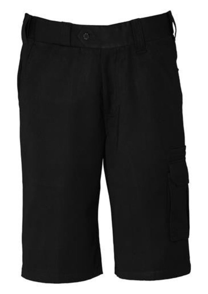 Biz Collection-Biz Collection Mens Detroit Short Stout-Black / 87-Corporate Apparel Online - 1