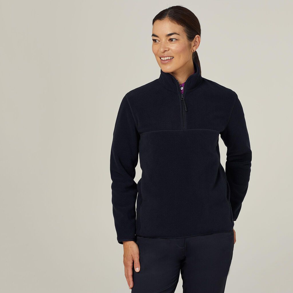 NNT-Uniforms-Polar-Fleece-Zip-Neck-Pullover