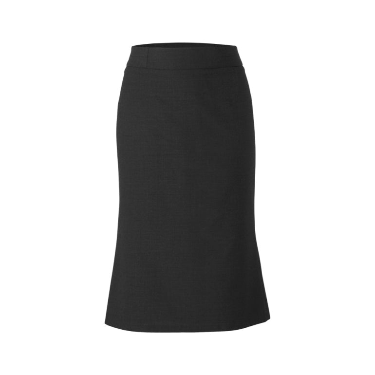 NNT Stretch Wool Blend Long Line Skirt (CAT2BW)