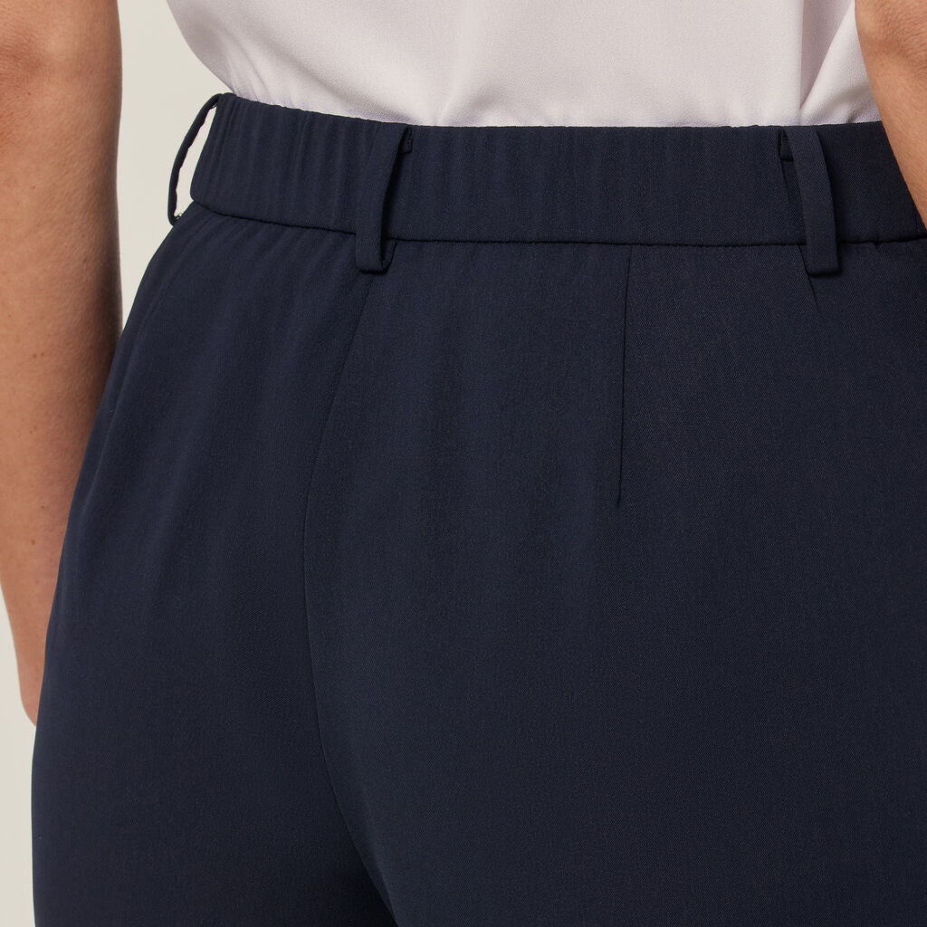 NNT Crepe Stretch High Waist,Tapered Leg Cropped Pant (CAT3YC)