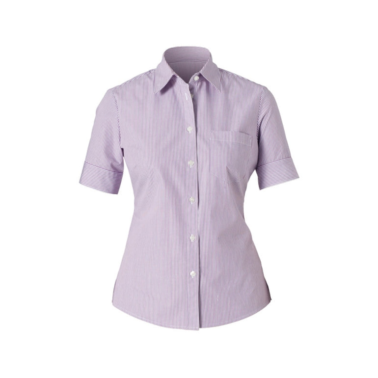 NNT Uniforms Cotton Blend Balance Stripe Bk Shirt(CAT47C)