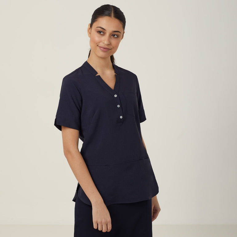 NNT Uniforms Polylin Short Sleeve Tunic(CAT9XQ)