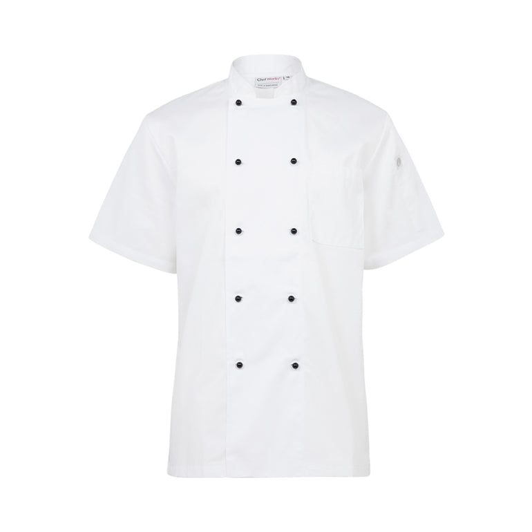 NNT Chef Jacket Ss Macquarie (CATP5J)