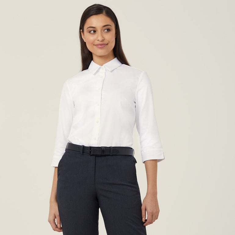 NNT Uniforms Stretch Twill 3/4 Sleeve Shirt(CATUFP)