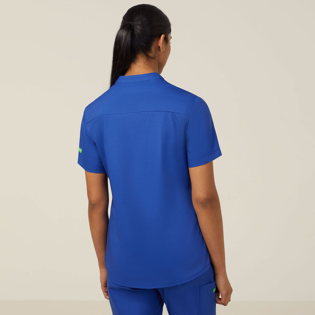 NNT Blackburn Mandarin Collar Scrub Top (CATUMM)