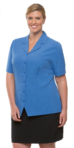 City Collection-City Collection Ezylin OverBlouse-6 / Ocean-Corporate Apparel Online - 1