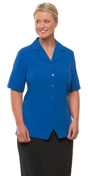 City Collection-City Collection Ezylin OverBlouse-6 / Royal-Corporate Apparel Online - 3