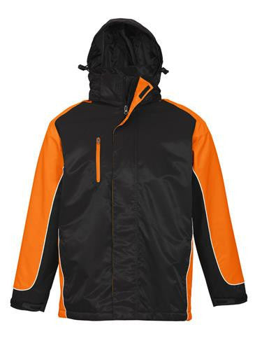 Biz Collection-Biz Collection Unisex Nitro Jacket-Black / Orange / White / XS-Corporate Apparel Online - 8