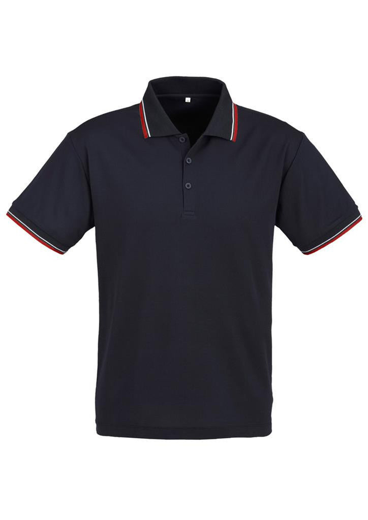 Biz Collection-Biz Collection Mens Cambridge Polo-Navy / Red / White / Small-Corporate Apparel Online - 5
