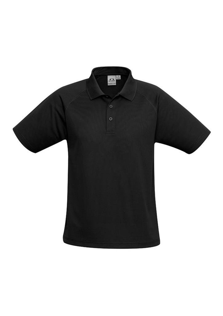 Biz Collection-Biz Collection Sprint Mens BizCool Polo-Black / S-Corporate Apparel Online - 1