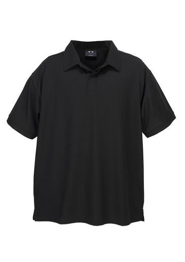 Biz Collection-Biz Collection Mens Micro Waffle Polo-Black / Small-Corporate Apparel Online - 11