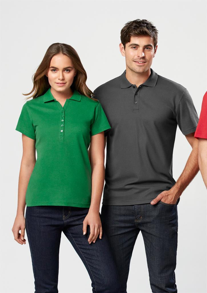 Biz Collection Womens Crew S S Polo 1st 10 Colours P400LS