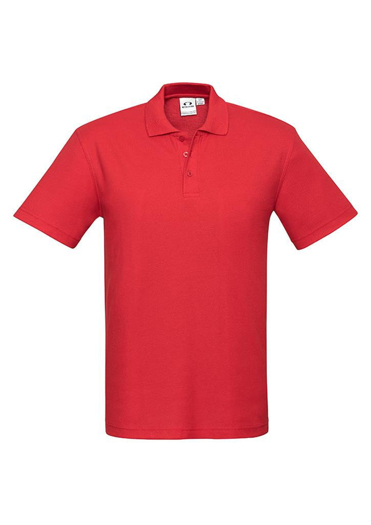 Biz Collection Mens Crew S/S Polo-(P400MS)
