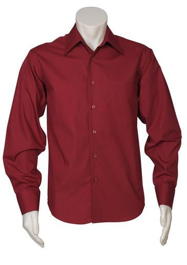 Biz Collection-Biz Collection Mens Metro Long Sleeve Shirt--Corporate Apparel Online - 10