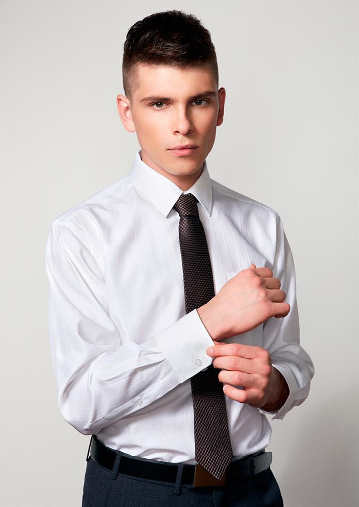 Biz Collection-Biz Collection Preston Mens Long Sleeve Shirt--Corporate Apparel Online - 1