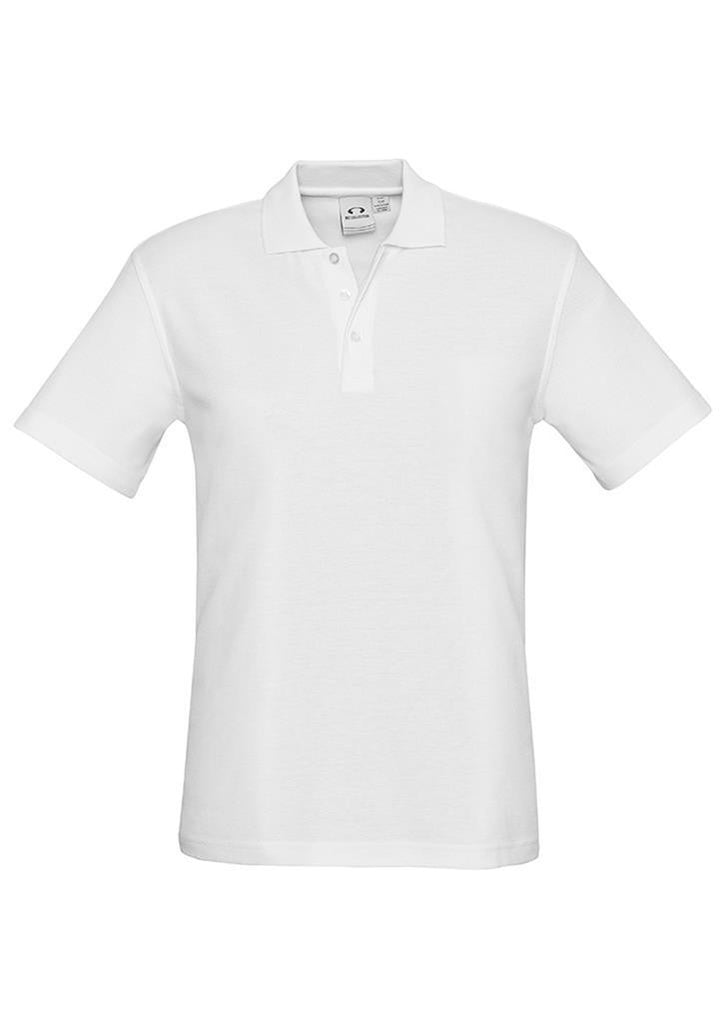 Biz Collection Mens Crew S/S Polo-(P400MS)