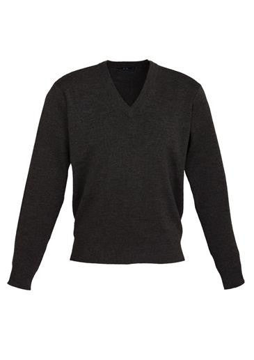 Biz Collection-Biz Collection Mens Woolmix L/S Pullover-Black / XS-Corporate Apparel Online - 3